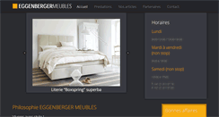 Desktop Screenshot of eggenberger-meubles.ch